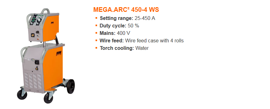 MEGA ARC 450-4WS